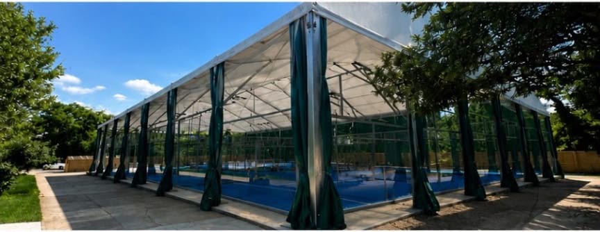 Terenuri de padel la Nordika Padel Club